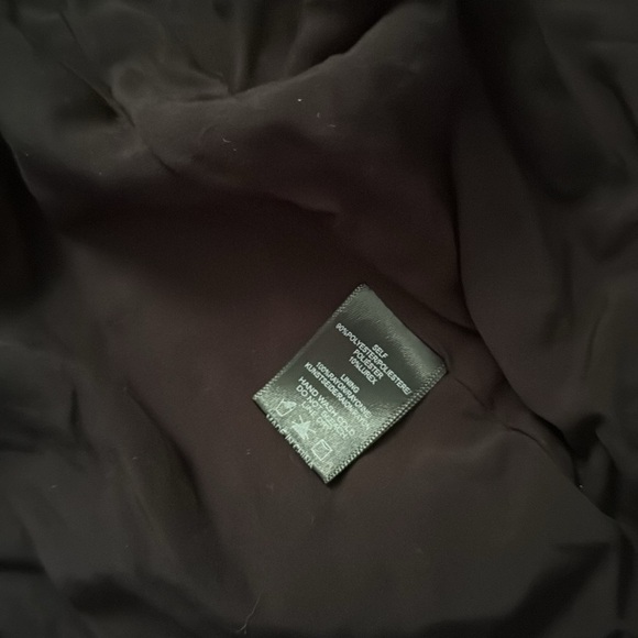 Sunday in Brooklyn, Long, gold black polkadot elastic waist cocktail dress M - Picture 6 of 7